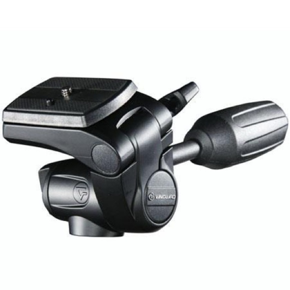 Vanguard MAK 233 Aluminum Alloy 3 Section Tripod with 3 Way Pan Head w/ level - Picture 2 of 8